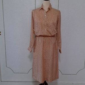 Two piece skirt set 80s vintage.